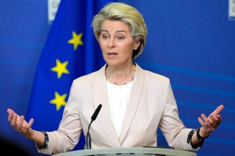 Ursula von der Leyen, Präsidentin der Europäischen Kommission.