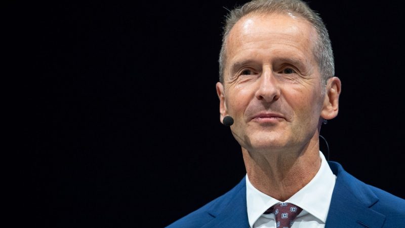 Herbert Diess tritt als Vorstandschef des Volkswagen-Konzerns ab.