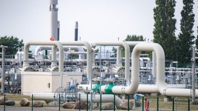 Gasfluss über Nord Stream 1 wie angekündigt gesunken