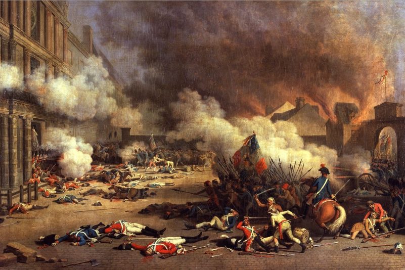 Tuileriensturm (1792), Französische Revolution