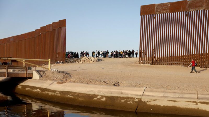 Joe Biden möchten Lücken in Trumps Grenzmauer schließen.