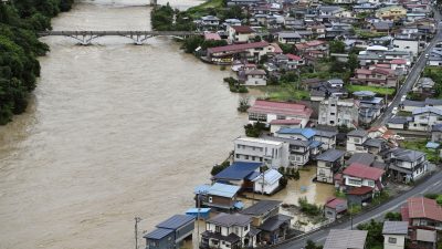 200.000 Menschen nach Starkregen zur Evakuierung aufgerufen