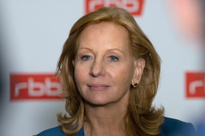 Patricia Schlesinger ist als Intendantin des Rundfunks Berlin-Brandenburg (RBB) zurückgetreten.