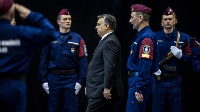 Tor zu Europa – Orbán weiht ungarisches „Grenzjäger“-Regiment ein