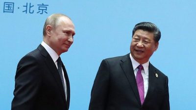 Russland behauptet, China unterstützt die Invasion in der Ukraine