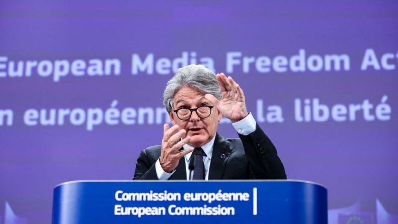 EU stemmt sich gegen Bidens Protektionismus, Binnenmarktkommissar Thierry Breton