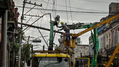 Massiver Stromausfall in Kuba geht in dritten Tag