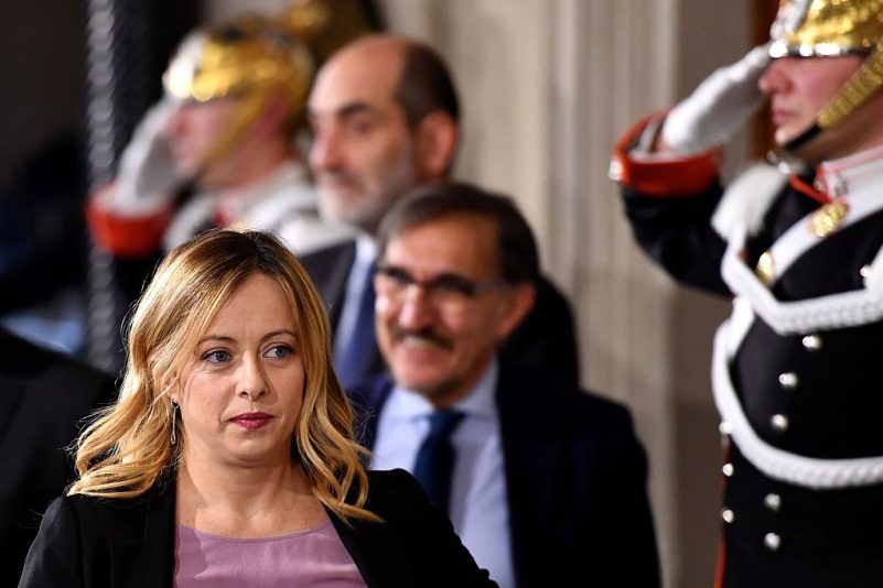 In Italien stehen Wahlen bevor.