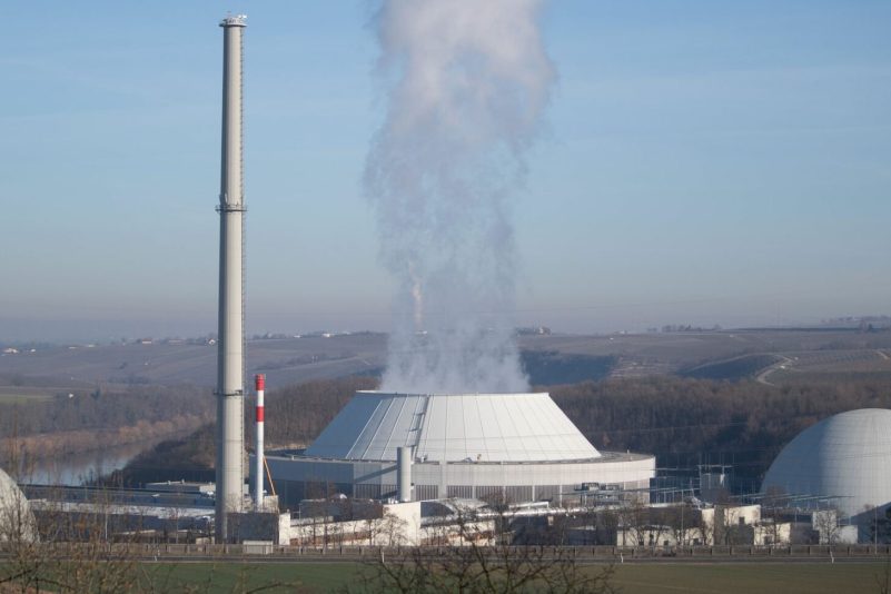 Das Atomkraftwerk Neckarwestheim.