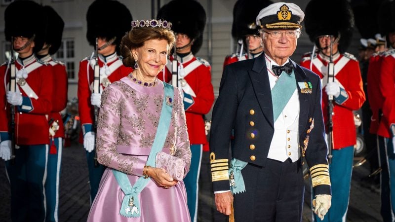 König Carl XVI. Gustaf und Königin Silvia von Schweden waren unter den Gästen.