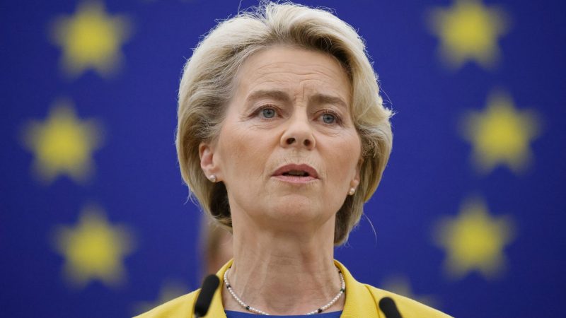 «Wir werden auf die Probe gestellt werden»: EU-Kommissions-Präsidentin Ursula von der Leyen.