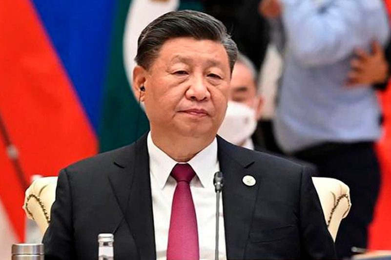 Xi Jinping beim Gipfel der Shanghaier Organisation für Zusammenarbeit (SCO).