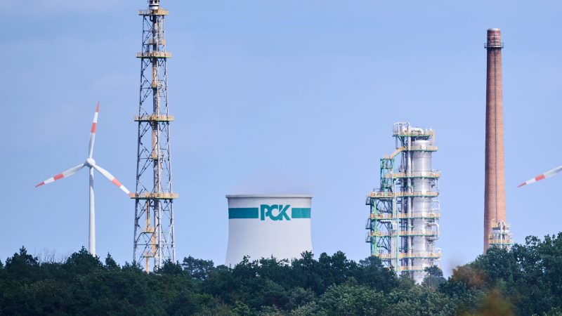 Die PCK-Raffinerie in Schwedt/Oder.
