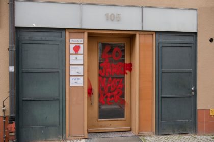 Farbanschlag auf Deutsch-Israelische Gesellschaft