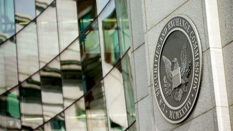 Der Sitz der US-Börsenaufsicht SEC in Washington.