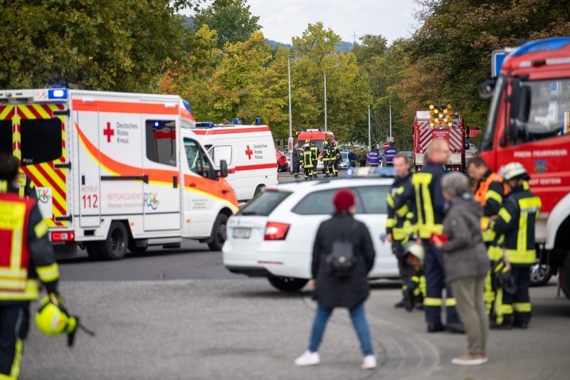 15 Kinder an Gesamtschule durch unbekanntes Gas verletzt