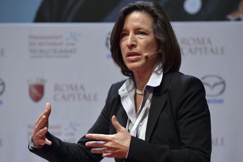 Melissa Fleming leitet die Kommunikationsabteilung der Vereinten Nationen (UNO).