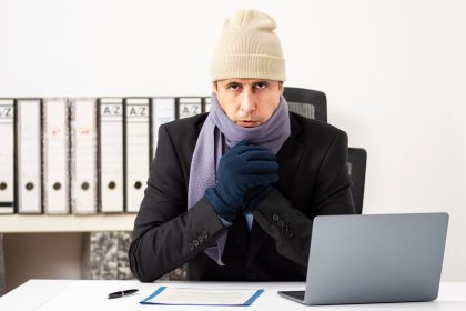 Maximal 19 Grad: Darf ich streiken, wenn es im Büro zu kalt wird?