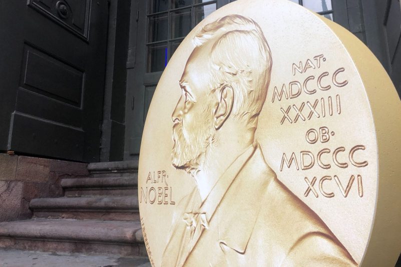 Die prestigeträchtige Nobelmedaille.