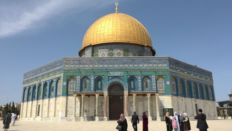 Die Al-Aqsa-Moschee auf dem Tempelberg in Jerusalem - ein muslimisches, kein jüdisches Gotteshaus.