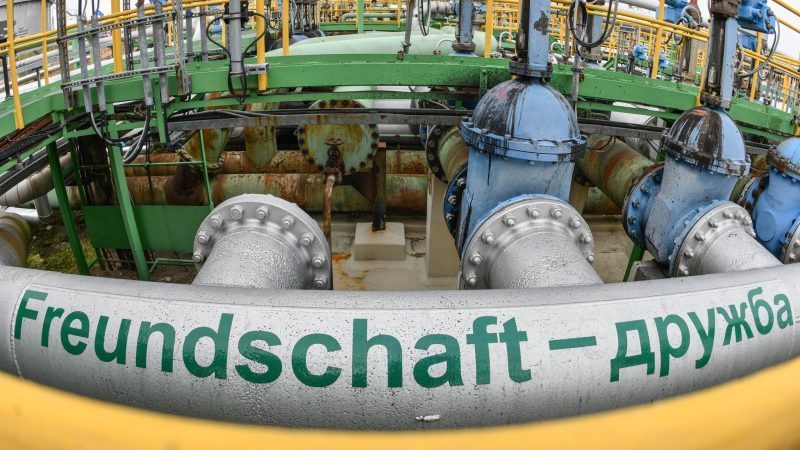 Die Pipeline «Druschba» (Freundschaft) versorgt auch die Raffinerie Schwedt.
