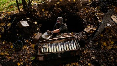 Zwei Milliarden Euro teures Munitionspaket für die Ukraine