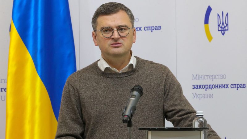 Außenminister Dmytro Kuleba ist auf einen fingierten Anruf reingefallen.