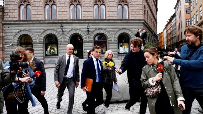 Kristersson gewählt – Schwedendemokraten tolerieren Mitte-Rechts-Kabinett