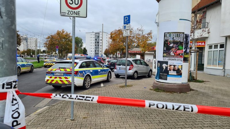 Im Stadteil Oggersheim sind  zwei Menschen getötet und ein weiterer schwer verletzt worden.