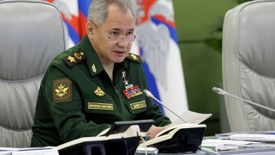 Schoigu kündigt „extrem harte“ Reaktion auf Angriffe auf russisches Gebiet an