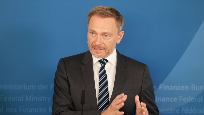 Bundesfinanzminister Christian Lindner (FDP) wirbt immer wieder für Fracking.