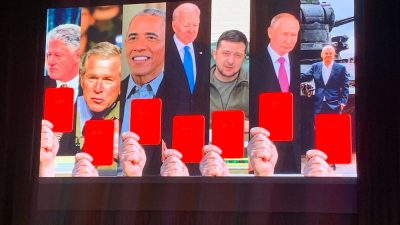 Dr. Daniele Ganser: Rote Karten für Putin, Zelenskyj, Scholz, Obama