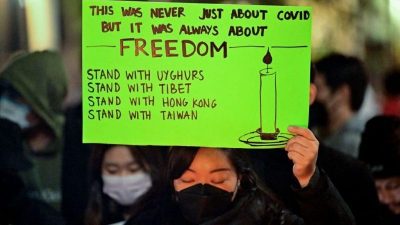 Von Ein-Mann-Aktion zur Demokratiebewegung: Chinesen machen nicht mehr mit