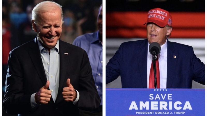 Trump, Biden bei Wahlkampfkundgebungen zu den US-Zwischenwahlen in Pennsylvania