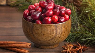 Frische Cranberrys sind meist nur saisonal erhältlich.
