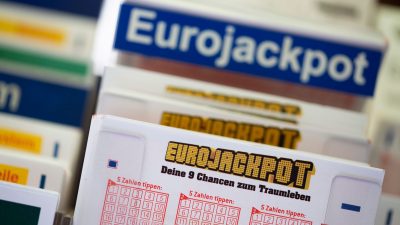 Eurojackpot in Höhe von 35 Millionen Euro in Nordrhein-Westfalen geknackt