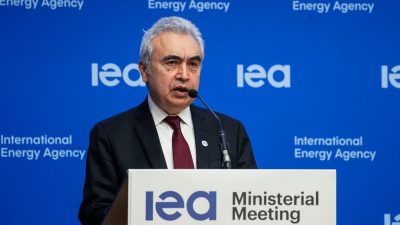 Internationale Energieagentur: Europas Versorgungskrise ist noch nicht ausgestanden