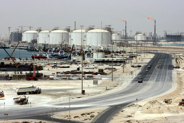Gasanlagen bei Doha in Katar.