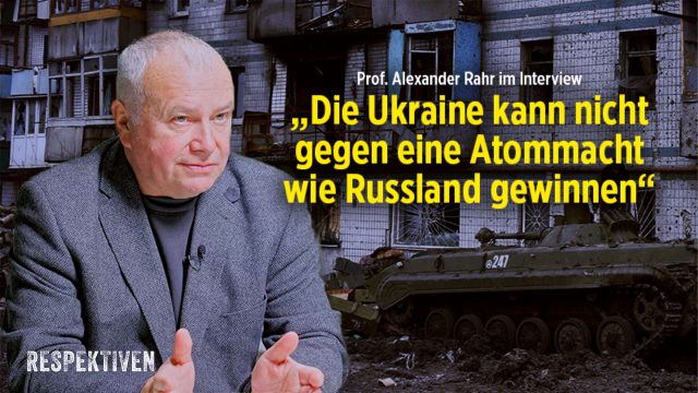 Osteuropa-Experte: „Die Ukraine kann nicht gegen eine Atommacht wie Russland gewinnen“