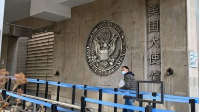 Peking: US-Botschaft warnt Amerikaner vor Reise nach China