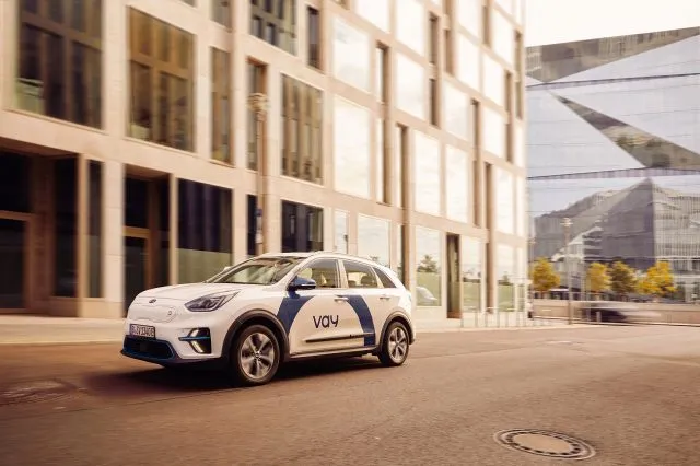 Ein Elektroauto, auf Telefahr-Technik umgerüstet vom Berliner Start-up Vay Foto: Pressefoto: Vay