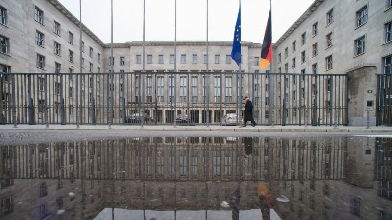 Das Bundesfinanzministerium in Berlin.