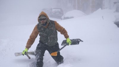 USA: Extreme Kältewelle zu Weihnachten fordert mindestens 23 Tote