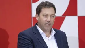 Lars Klingbeil, Generalsekretär der SPD, nach der SPD-Klausurtagung. Foto: Matthias Kehrein/Epoch Times