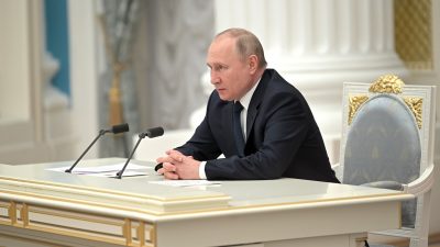Putin: „Unfreundliche“ Länder können in ausländischer Währung zahlen