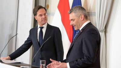 Österreichisch-holländisches Gipfeltreffen: „Nein“ zum Schengen-Beitritt, „Ja“ zum Grenzzaun in Bulgarien