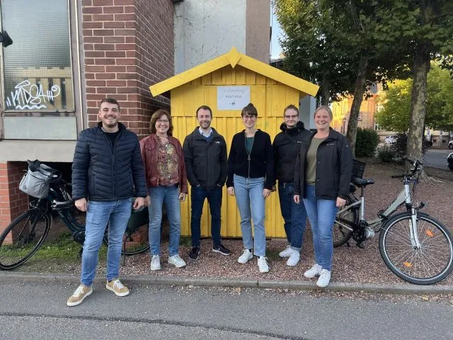 Die Stadtratsmitglieder der Grünen in Blieskastel. Foto: Landesverband Bündnis 90/Die Grünen im Saarland