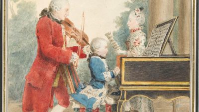 Mozarts erste Europareise und das Wettspiel von Biberbach