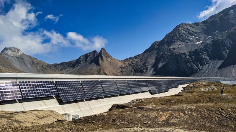 Solaranlagen im Glarner Gebirge