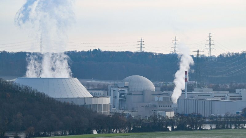 Das Kernkraftwerk Neckarwestheim.